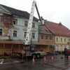 prace zabezpieczające Basztową we Wleniu (link otworzy duże zdjęcie)