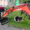 minikoparka Kubota (link otworzy duże zdjęcie)