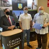 Nagrody Gminy Lubomia w dziedzinie sportu dla Tomasza Wawrzyńczyka (nagrodę odebrał ojciec)