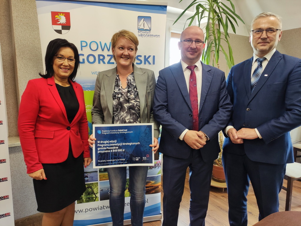 Gmina Pozezdrze W II edycji Programu Inwestycji Strategicznych gmina