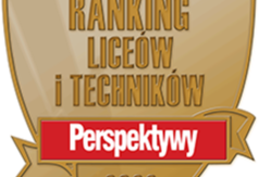 Logo rankingu liceów i techników portalu Perspektywy 2022