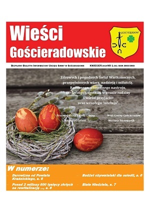 Wieści Gościeradowskie Numer 1 2019 rok [300x424]