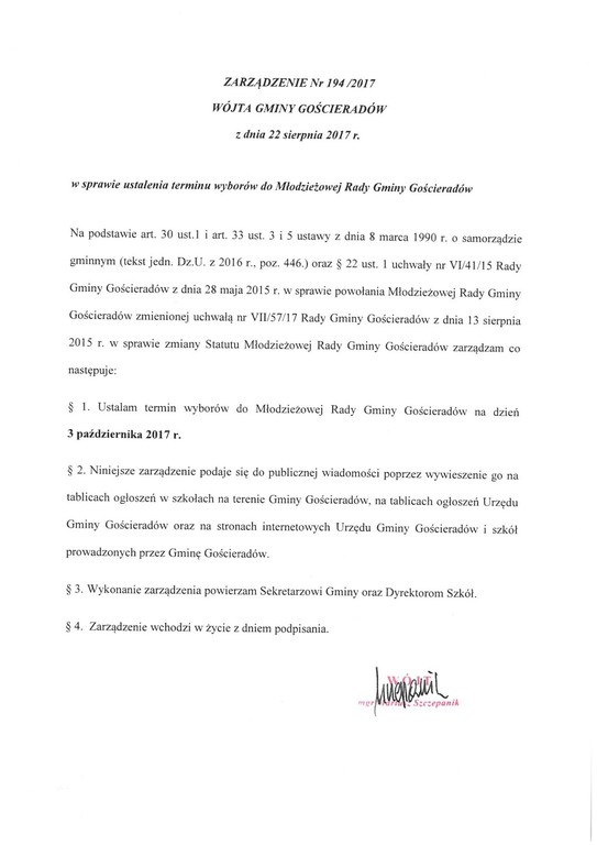 Zarządzenie (link otworzy duże zdjęcie)