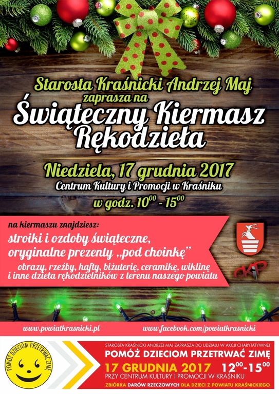 Plakat kiermasz swiateczny (link otworzy duże zdjęcie)