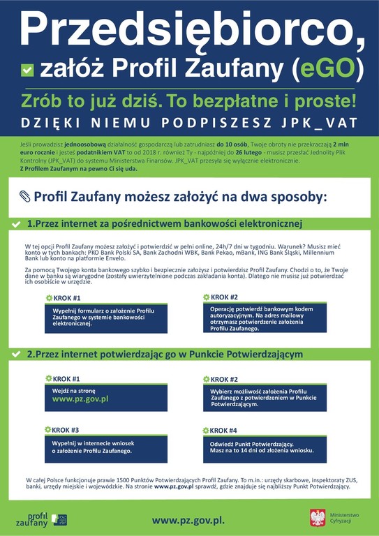 Plakat Profil Zaufany (link otworzy duże zdjęcie)