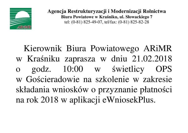 szkolenie z eWnioskuPlus (link otworzy duże zdjęcie)