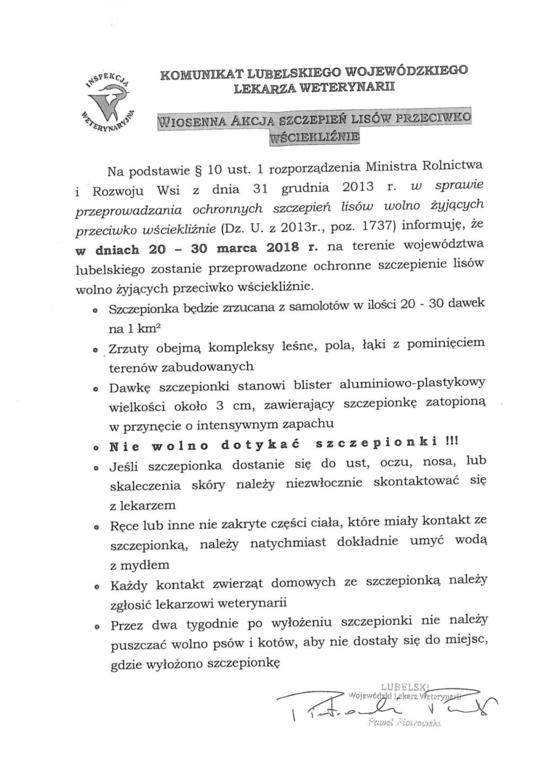 Komunikat (link otworzy duże zdjęcie)