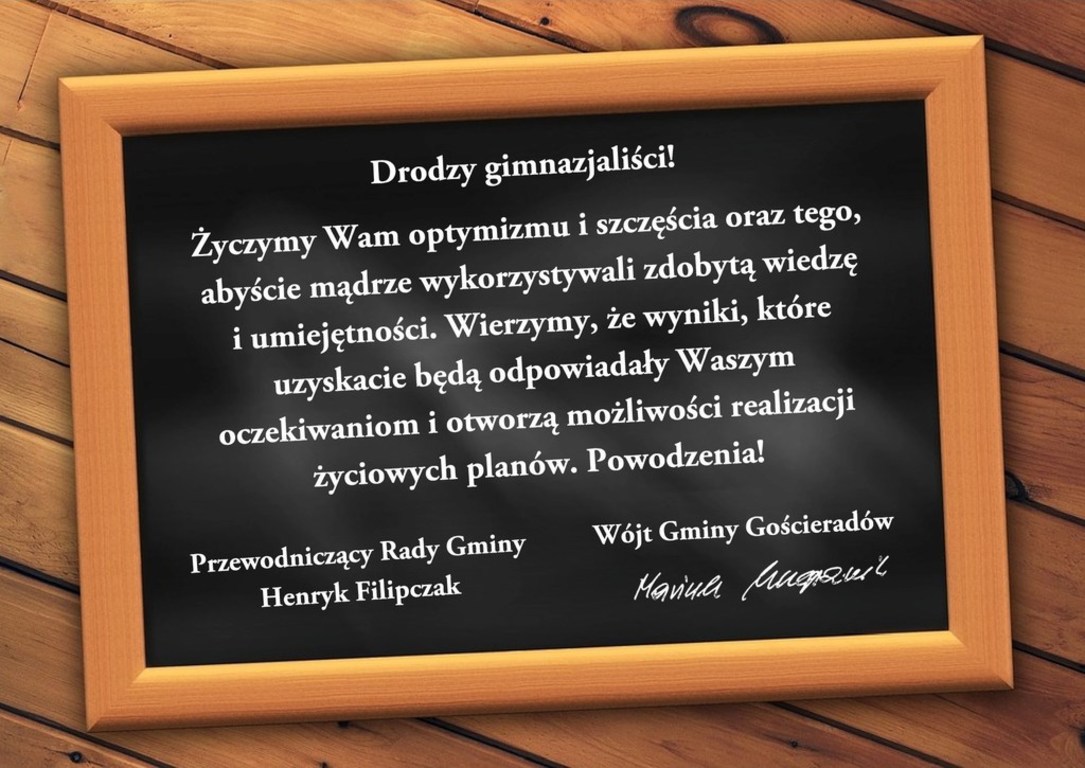 życzenia dla gimnazjalistów (link otworzy duże zdjęcie)