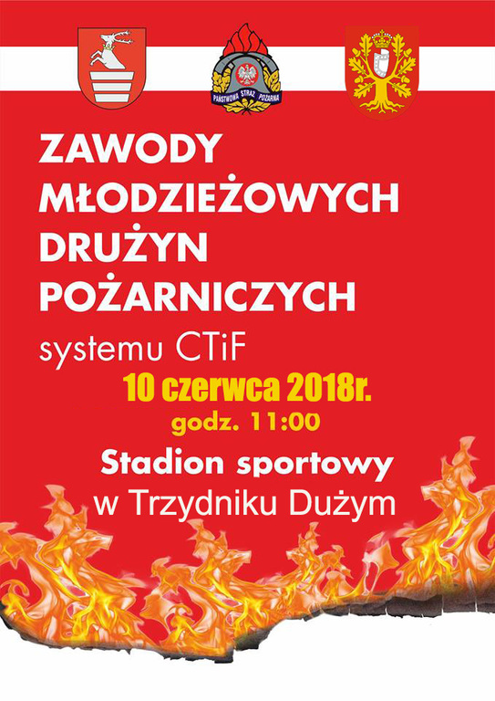 Plakat - powiatowe zawody mdp (link otworzy duże zdjęcie)