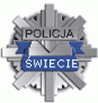 Logo policji - Świecie