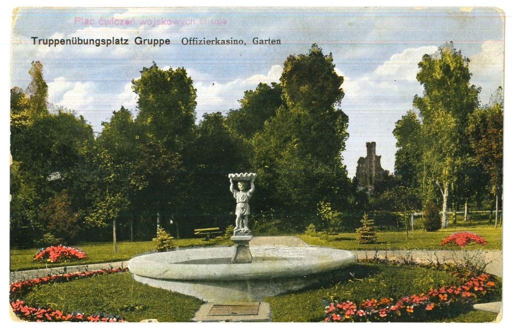 Fontanna przy kasynie oficerskim 1916 [1024x655]