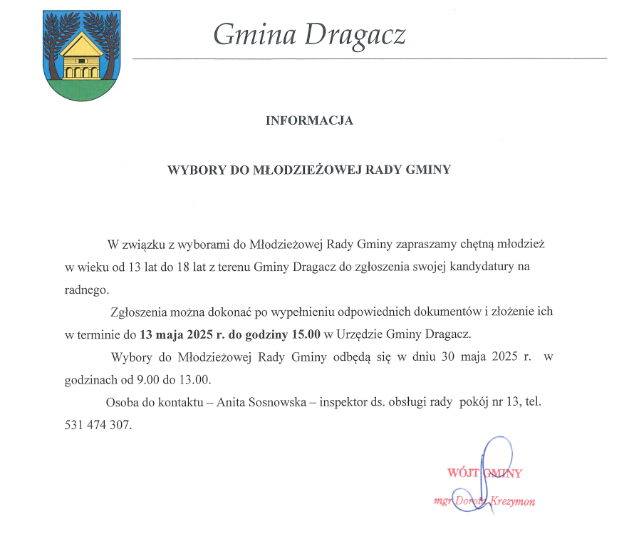 informacja o wyborach (link otworzy duże zdjęcie)