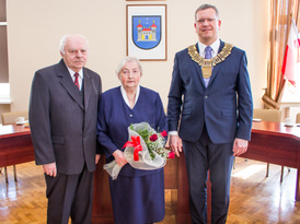 Jubilaci z burmistrzem Żnina