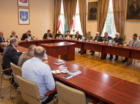 Spotkanie Burmistrza Żnina z członkami oraz sympatykami Żnińskiego Koła Światowego Związku Żołnierzy