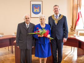 Jubilaci z Burmistrzem Żnina