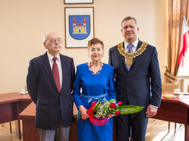 Jubilaci z Burmistrzem Żnina