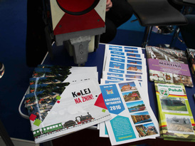 Zdjęcie przedstawiająca materiały promocyjne