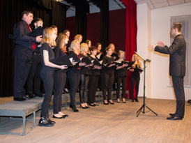 Występ Chóru Kameralnego pod batutą Krzysztofa Fryski