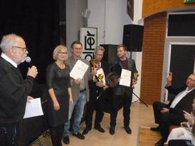 Wyróżnione kluby z zastępcą Burmistrza