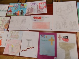 Prace konkursowe wykonane przez uczniów