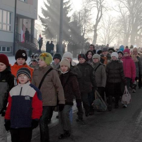 Zdjęcie z galerii Sztandar Łekno 2009
