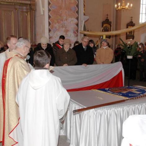 Zdjęcie z galerii Sztandar Łekno 2009
