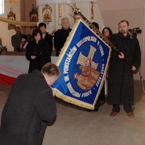 Zdjęcie z galerii Sztandar Łekno 2009
