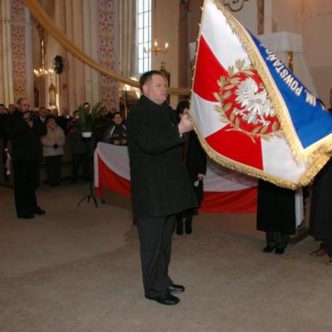Zdjęcie z galerii Sztandar Łekno 2009