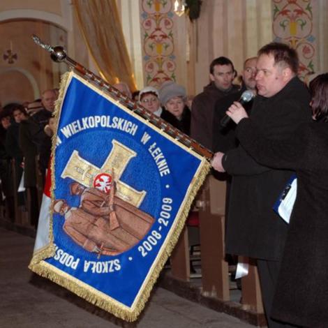 Zdjęcie z galerii Sztandar Łekno 2009