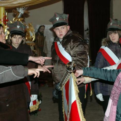 Zdjęcie z galerii Sztandar Łekno 2009