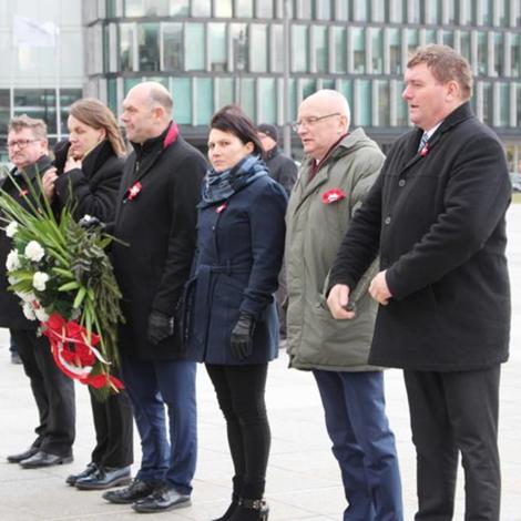 Zdjęcie z galerii 98. rocznica wybuchu Powstania Wielkopolskiego