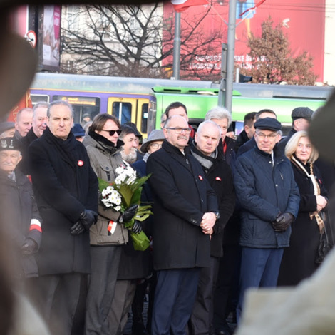 Zdjęcie z galerii Pamiętamy... obchody 99. rocznicy wybuchu Powstania Wielkopolskiego - Poznań 27.12.2017