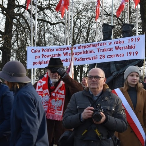 Zdjęcie z galerii Pamiętamy... obchody 99. rocznicy wybuchu Powstania Wielkopolskiego - Poznań 27.12.2017