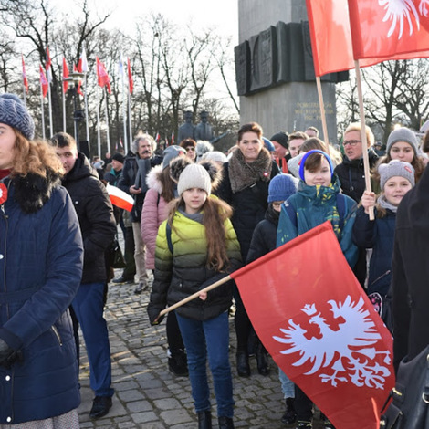 Zdjęcie z galerii Pamiętamy... obchody 99. rocznicy wybuchu Powstania Wielkopolskiego - Poznań 27.12.2017