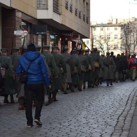 Zdjęcie z galerii Pamiętamy... obchody 99. rocznicy wybuchu Powstania Wielkopolskiego - Poznań 27.12.2017