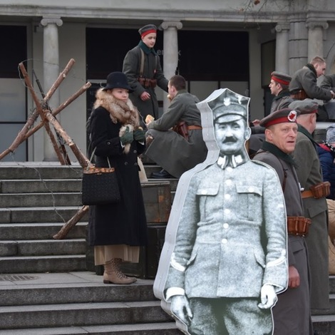 Zdjęcie z galerii Pamiętamy... obchody 99. rocznicy wybuchu Powstania Wielkopolskiego - Poznań 27.12.2017