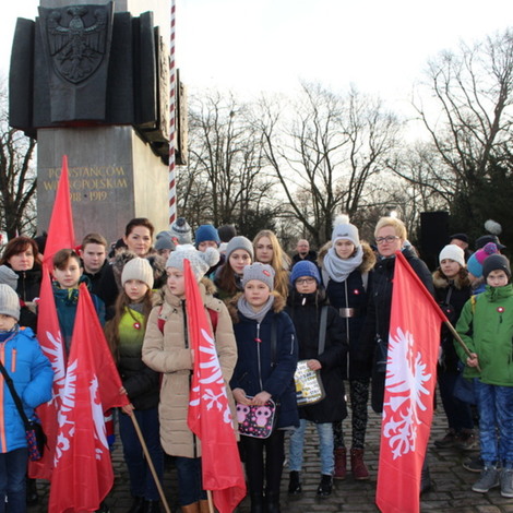 Zdjęcie z galerii Pamiętamy... obchody 99. rocznicy wybuchu Powstania Wielkopolskiego - Poznań 27.12.2017