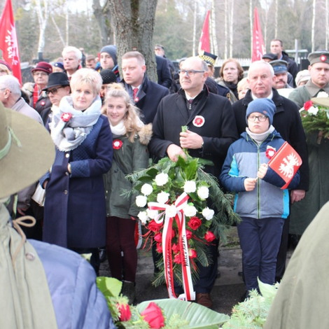 Zdjęcie z galerii Pamiętamy... obchody 99. rocznicy wybuchu Powstania Wielkopolskiego - Warszawa 28.12.2017