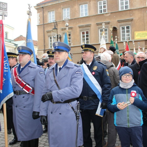 Zdjęcie z galerii Pamiętamy... obchody 99. rocznicy wybuchu Powstania Wielkopolskiego - Warszawa 28.12.2017