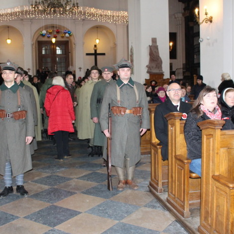 Zdjęcie z galerii Pamiętamy... obchody 99. rocznicy wybuchu Powstania Wielkopolskiego - Warszawa 28.12.2017