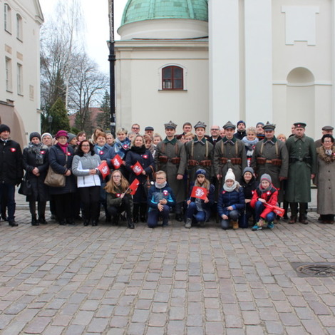 Zdjęcie z galerii Pamiętamy... obchody 99. rocznicy wybuchu Powstania Wielkopolskiego - Warszawa 28.12.2017