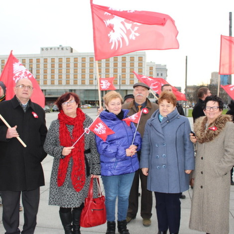 Zdjęcie z galerii Pamiętamy... obchody 99. rocznicy wybuchu Powstania Wielkopolskiego - Warszawa 28.12.2017