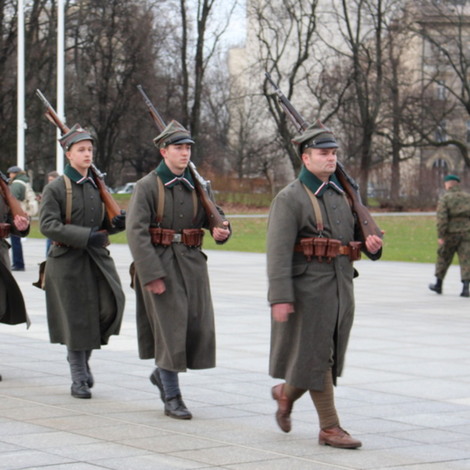 Zdjęcie z galerii Pamiętamy... obchody 99. rocznicy wybuchu Powstania Wielkopolskiego - Warszawa 28.12.2017