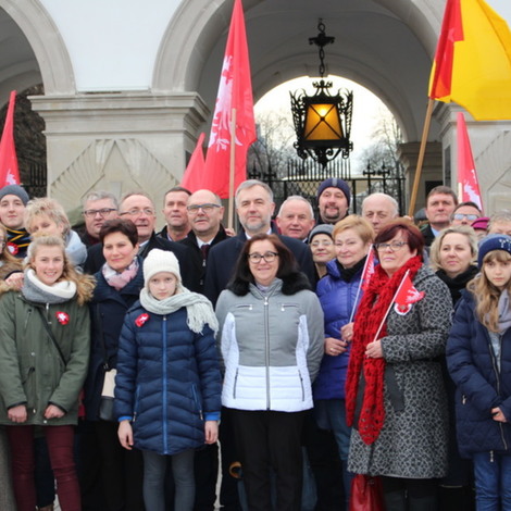 Zdjęcie z galerii Pamiętamy... obchody 99. rocznicy wybuchu Powstania Wielkopolskiego - Warszawa 28.12.2017