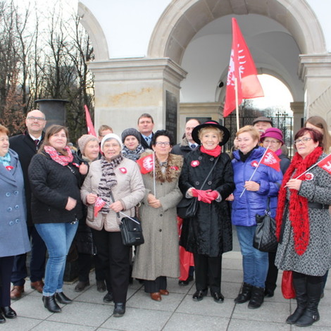 Zdjęcie z galerii Pamiętamy... obchody 99. rocznicy wybuchu Powstania Wielkopolskiego - Warszawa 28.12.2017