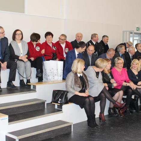 Zdjęcie z galerii Otwarcie Hali Sportowej w Łeknie - 1.02.2018