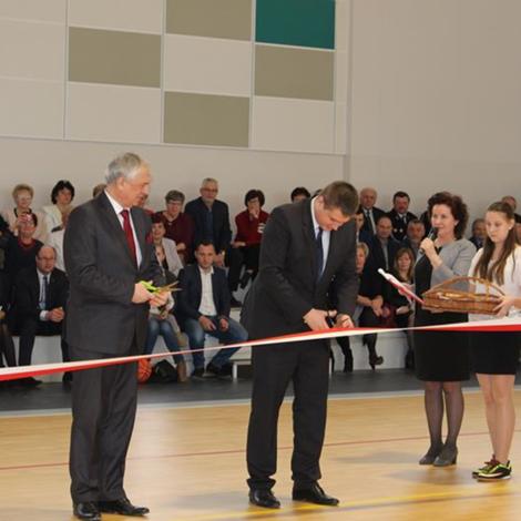 Zdjęcie z galerii Otwarcie Hali Sportowej w Łeknie - 1.02.2018