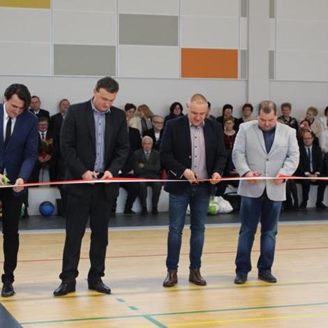 Zdjęcie z galerii Otwarcie Hali Sportowej w Łeknie - 1.02.2018