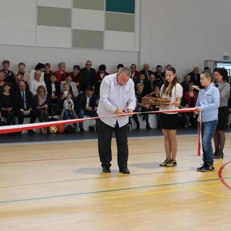 Zdjęcie z galerii Otwarcie Hali Sportowej w Łeknie - 1.02.2018