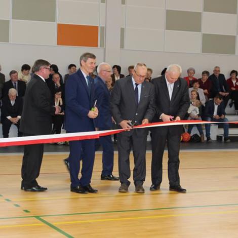 Zdjęcie z galerii Otwarcie Hali Sportowej w Łeknie - 1.02.2018